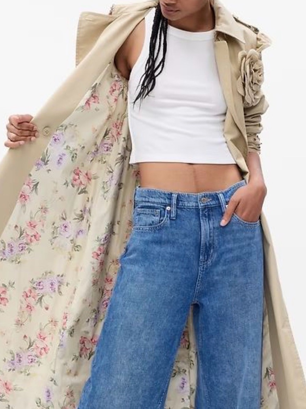 Gap × LoveShackFancy Trench Coat
